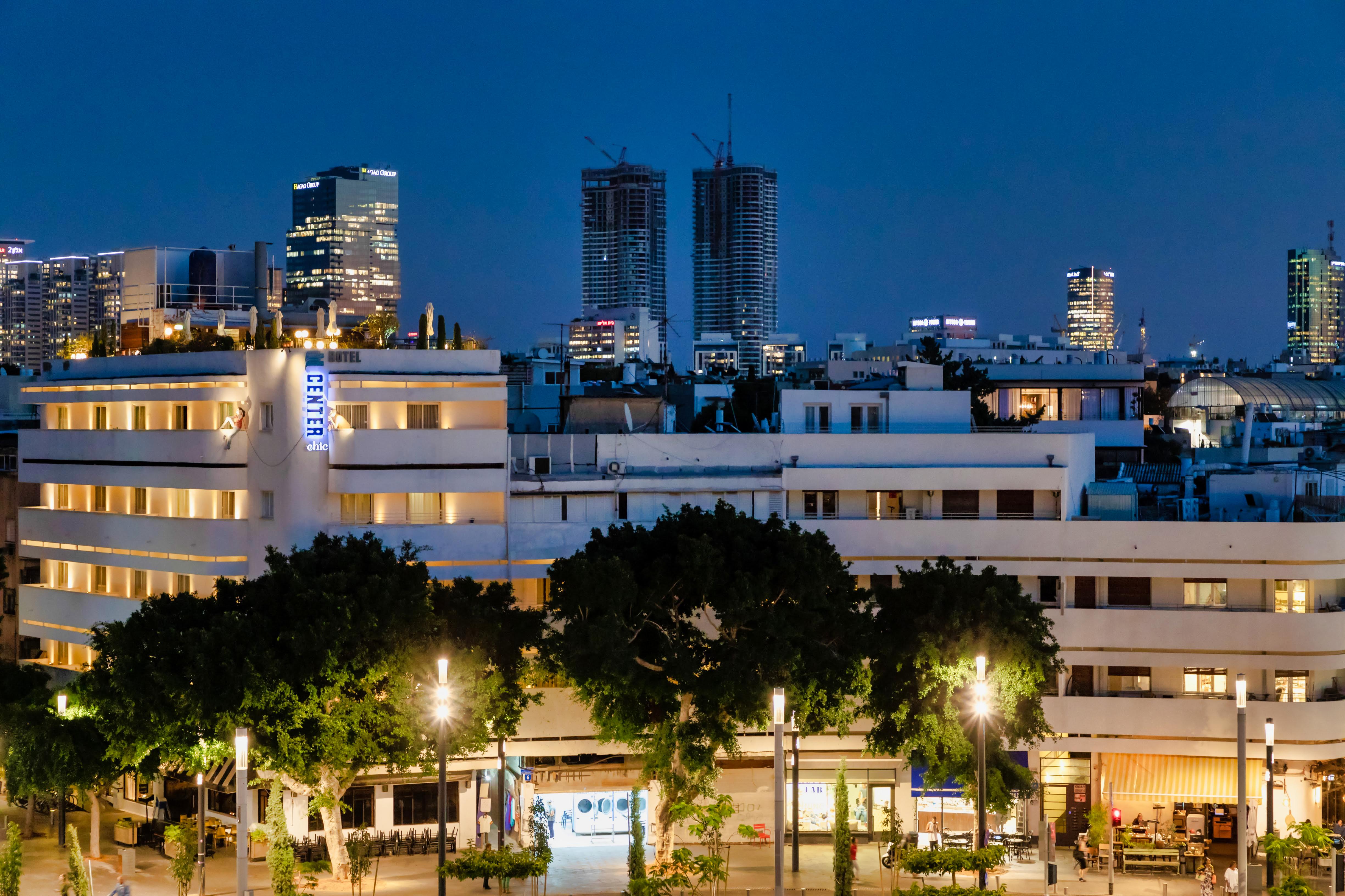 Center Chic Hotel - An Atlas Boutique Hotel Tel Aviv Ngoại thất bức ảnh